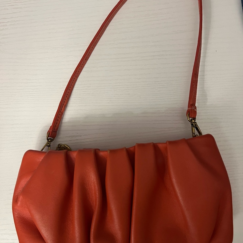 Staud Bean Bag in Blood Orange - Picture 3 of 5